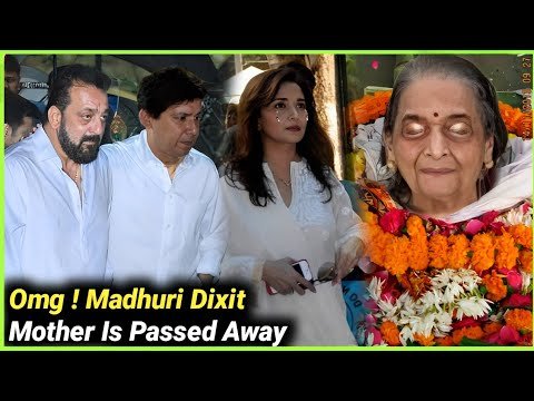 madhuri mother death photo