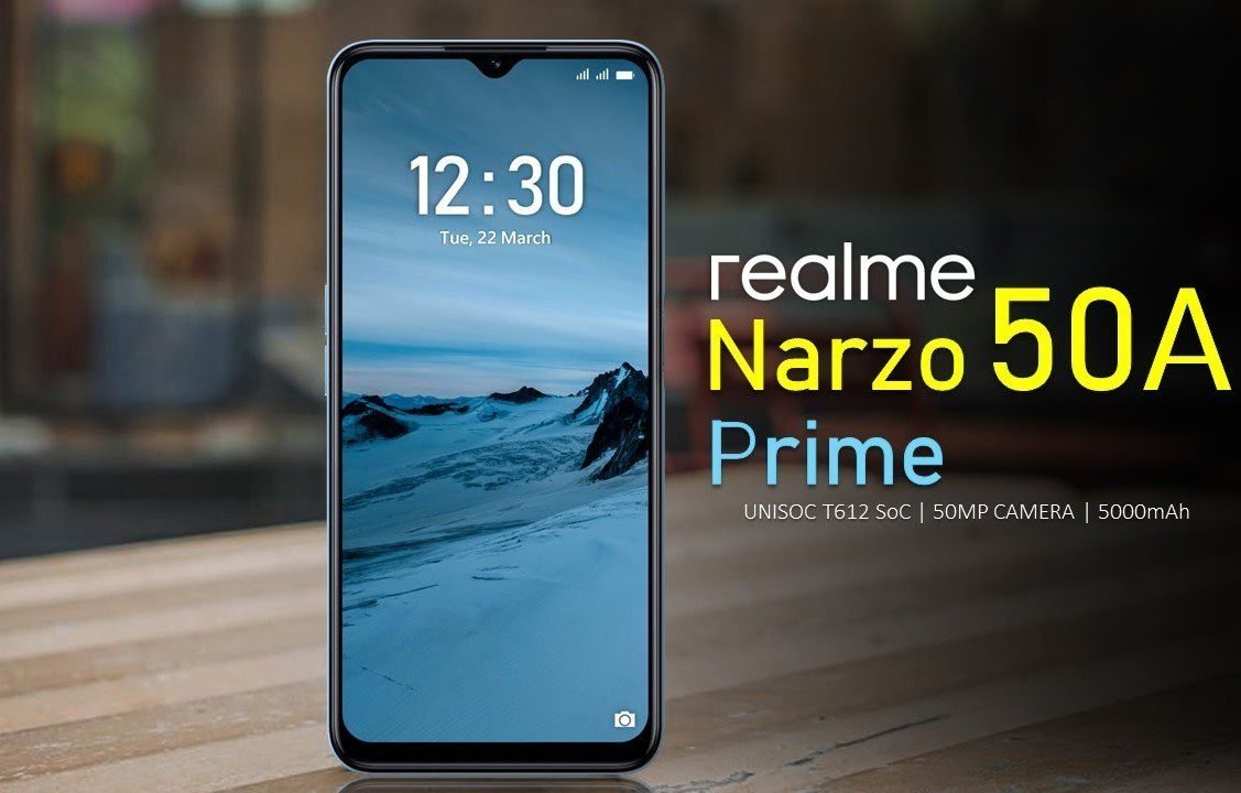  Realme Narzo 50A Prime 