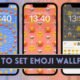 How to set emoji wallpaper in Smartphone latest Update Android 14