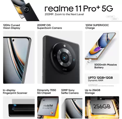 Realme 11 Pro+ 5G - Full Specifications, Price in India