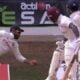 Rahane Showed amazing agility, and caught a charismatic catch with one hand, the senses of the spectators were blown away