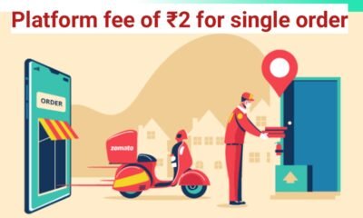 Ordering on Zomato will not be free, Fee will have to be paid for each order