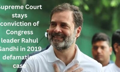 Supreme Court stays conviction of Congress leader Rahul Gandhi in 2019 defamation case