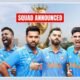 Team India Squad for Asia Cup 2023 Team India's squad announced for Asia Cup, Rahul-Shreyas-Gil also got a place