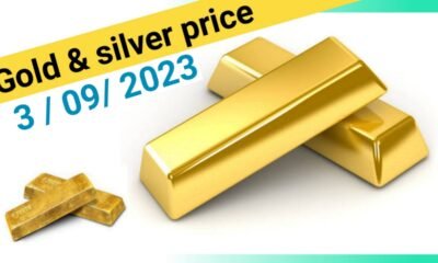 What is Rate of gold and silver on 3 september 2023