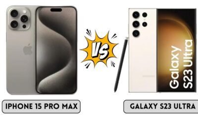 Apple iPhone 15 Pro Max Vs Samsung Galaxy S23 Ultra Specifications Comparison