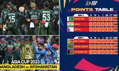 Asia Cup 2023 Points Table Updated The seats of these 2 teams were confirmed in the Super-4, see the condition of the points table