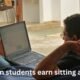 How can students earn sitting at home