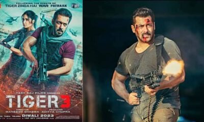 Tiger Ka Message from Tiger 3 is revealed by Salman Khan, See Shah Rukh Khan's reaction