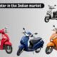 These are the best scooter in the Indian market comes with features and mileage with power and in a budget