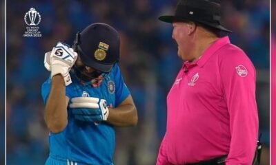 IND vs PAK Umpire asked Rohit- 'How do you hit long sixes easily, know what hitman Rohit Sharma replied