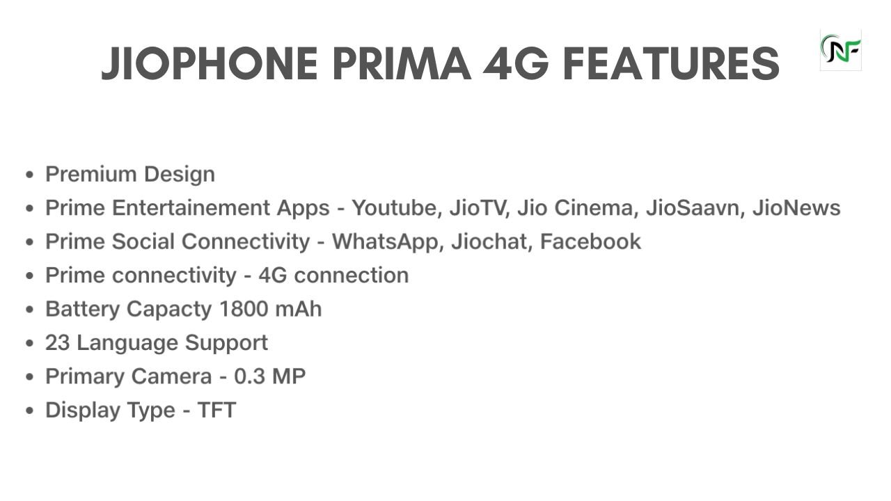 JioPhone Prima 4G: Jio introduces smart feature phones in India, view the features and pricing