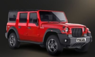 Once more, the Mahindra Thar 5-door was Seen during testing. There will be two engine choices, various external styling options, and updated features