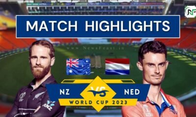 World Cup 2023 New Zealand vs Netherlands Highlights