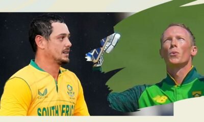 Quinton de Kock & Rassie van der Dussen Made a century in today's match