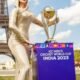 By the way, let us tell you, Urvashi Rautela is the first actress who revealed the World Cup 2023 trophy. This event took place in Paris.