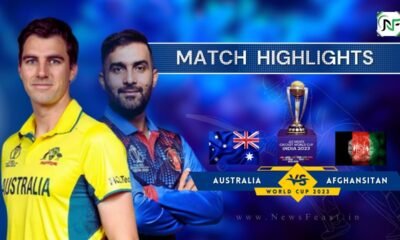 AUS vs AFG Highlights Australia reached the semi-finals due to Maxwell's brilliant innings