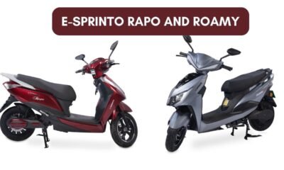 E-Sprinto Rapo and Roamy: Affordable Electric Scooters Redefining Urban Mobility