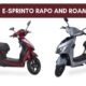 E-Sprinto Rapo and Roamy: Affordable Electric Scooters Redefining Urban Mobility