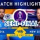 IND vs NZ Semi-Final Highlights India beats New Zealand by 70 runs