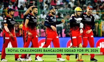 Royal Challengers Bangalore Squad for IPL 2024- Full Player List