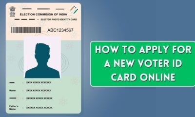 How To Apply For A New Voter ID Card Online